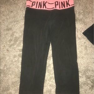 Vs Pink Cropped Leggings